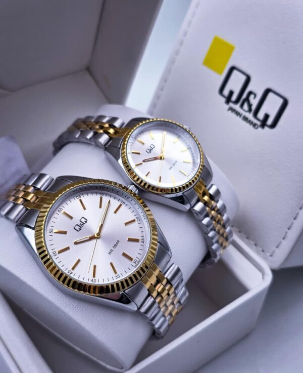 Reloj Q&Q Combo Pareja – Elegancia Compartida