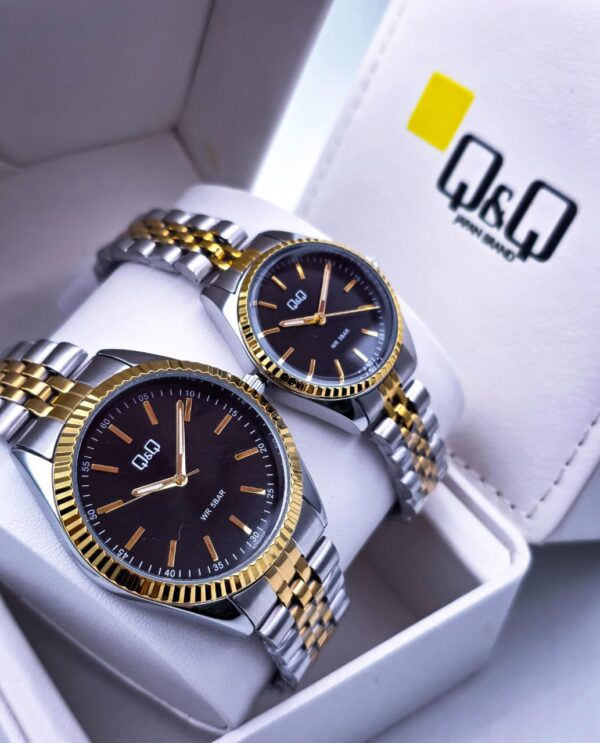 Reloj Q&Q Combo Pareja – Elegancia Compartida