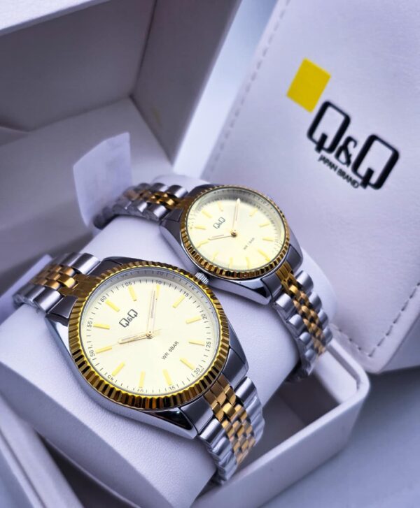Reloj Q&Q Combo Pareja – Elegancia Compartida