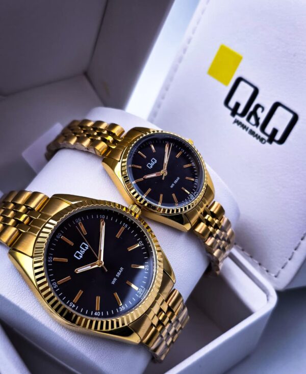 Reloj Q&Q Combo Pareja – Elegancia Compartida
