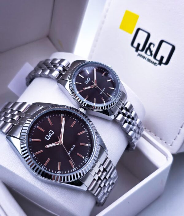 Reloj Q&Q Combo Pareja – Elegancia Compartida