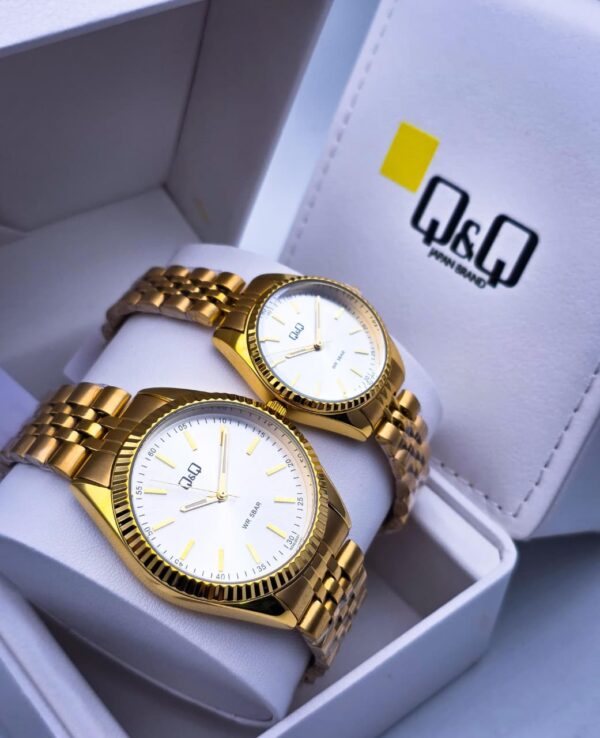 Reloj Q&Q Combo Pareja – Elegancia Compartida